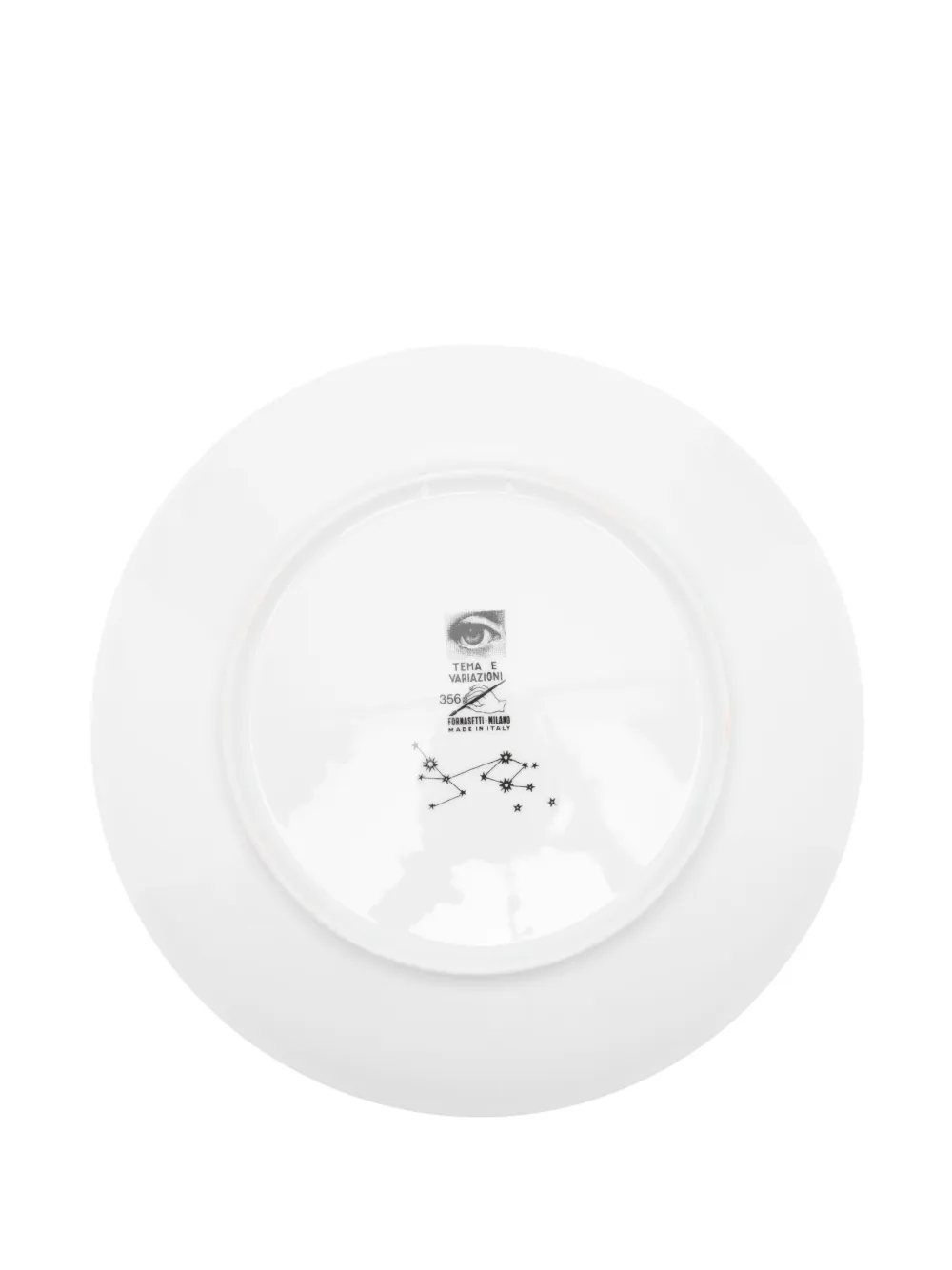 Fornasetti Tema E Variazioni N.356 Sagittarius Wall Plate (26cm) In White
