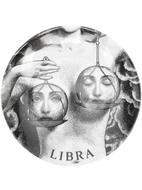 Fornasetti Tema e Variazioni n.354 Libra wall plate (26cm)