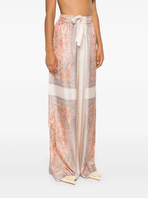 ZIMMERMANN Illustration Track Pants | Neutrals | FARFETCH