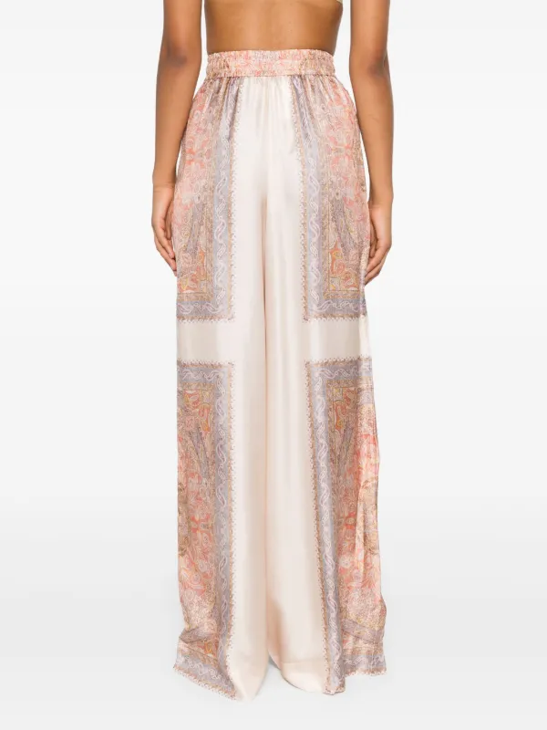 パンツ ZIMMERMANN 'Illustration Straight Tux' pants Beige ILLUSTRATION STRAIGHT TUX PANT | Soho Soho Eshop