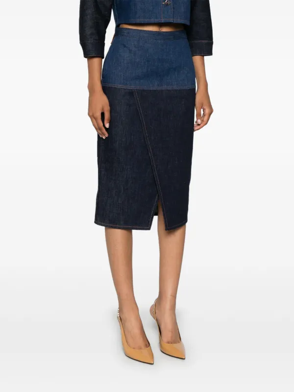 Fendi denim skirt on sale