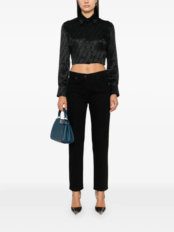 FENDI FF Jeans | Black | FARFETCH