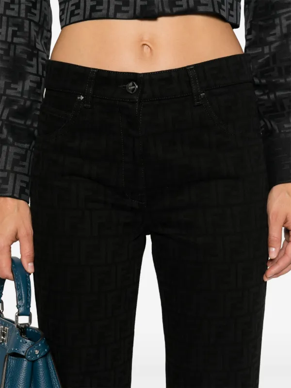その他 FENDI FLP850 AT1A FENDI FF Jeans | Black | FARFETCH