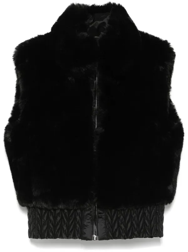 Goldbergh Lina Ski Gilet Black FARFETCH IN