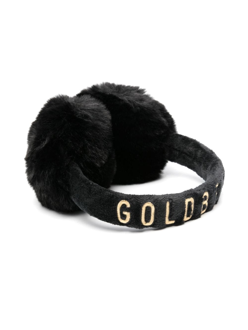 Goldbergh Fluffy oorwarmers - Zwart