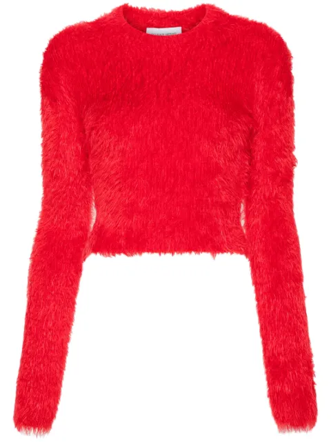 Marine Serre brushed sweater