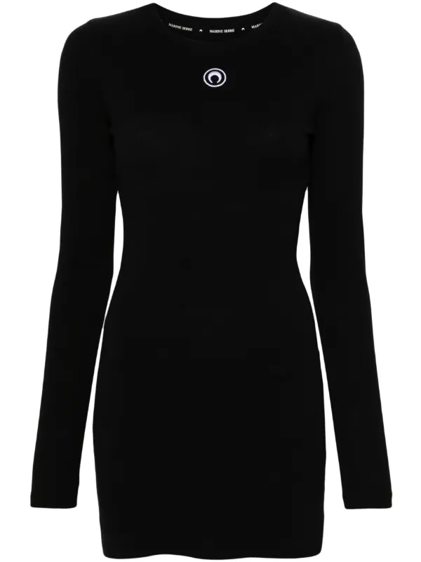 chinese dress ladies Strappy Bust Cutout Long Sleeve Finger Hole Bodycon Mini Dress  Dolls Kill
