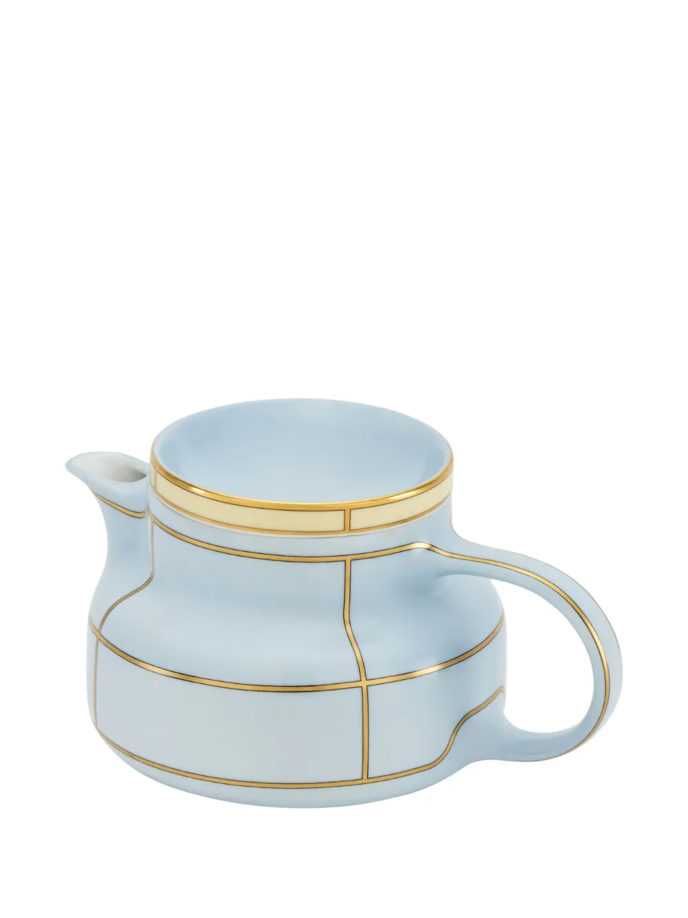 Ginori 1735 Colonna Diva Teapot With Cover In Blue