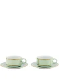 GINORI 1735 Diva tea cup (set of two) - Green