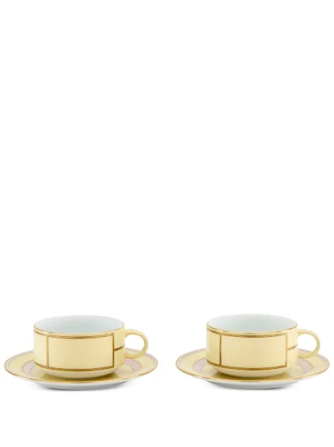 GINORI 1735 set de dos tazas de té Diva