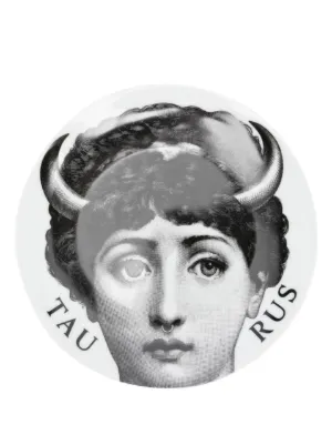 Fornasetti Tema e Variazioni N1 ウォールプレート 26cm | ブラック