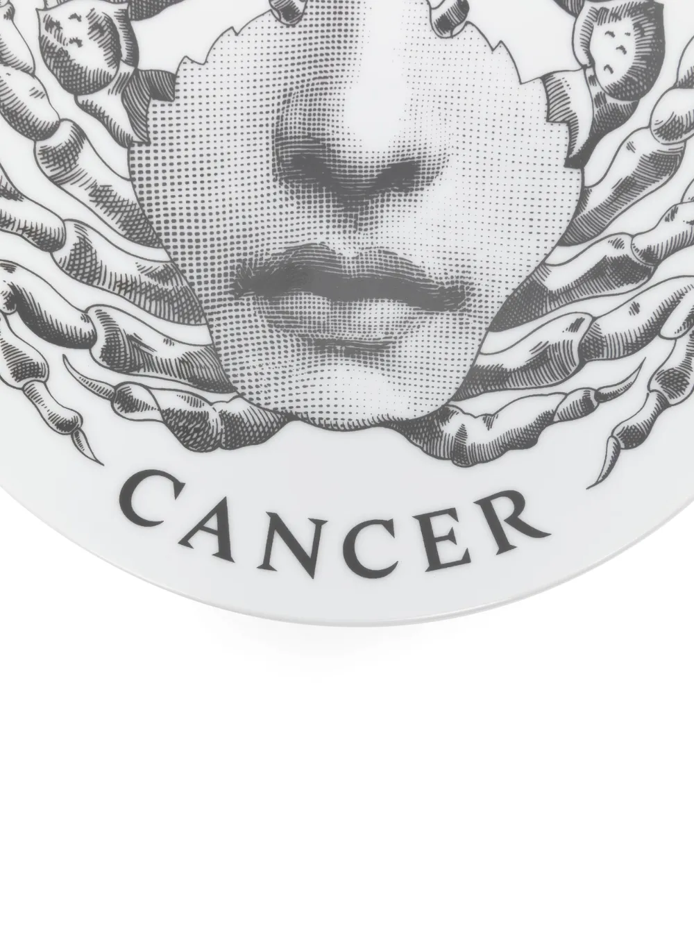 Fornasetti Tema E Variazioni N.351 Wall Plate In White