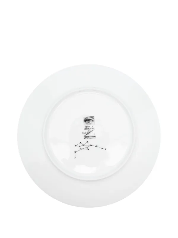 Fornasetti Tema e Variazioni n.358 Aquarius Wall Plate (26cm