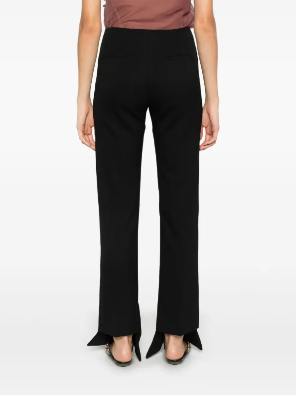 Chloé Asymmetric Trousers | Black | FARFETCH JO