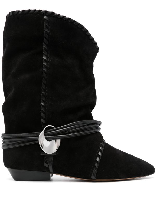 Isabel marant boots shops fringe