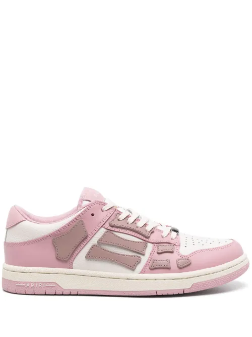 AMIRI baskets Skel en cuir - Rose - AMIRI - Modalova