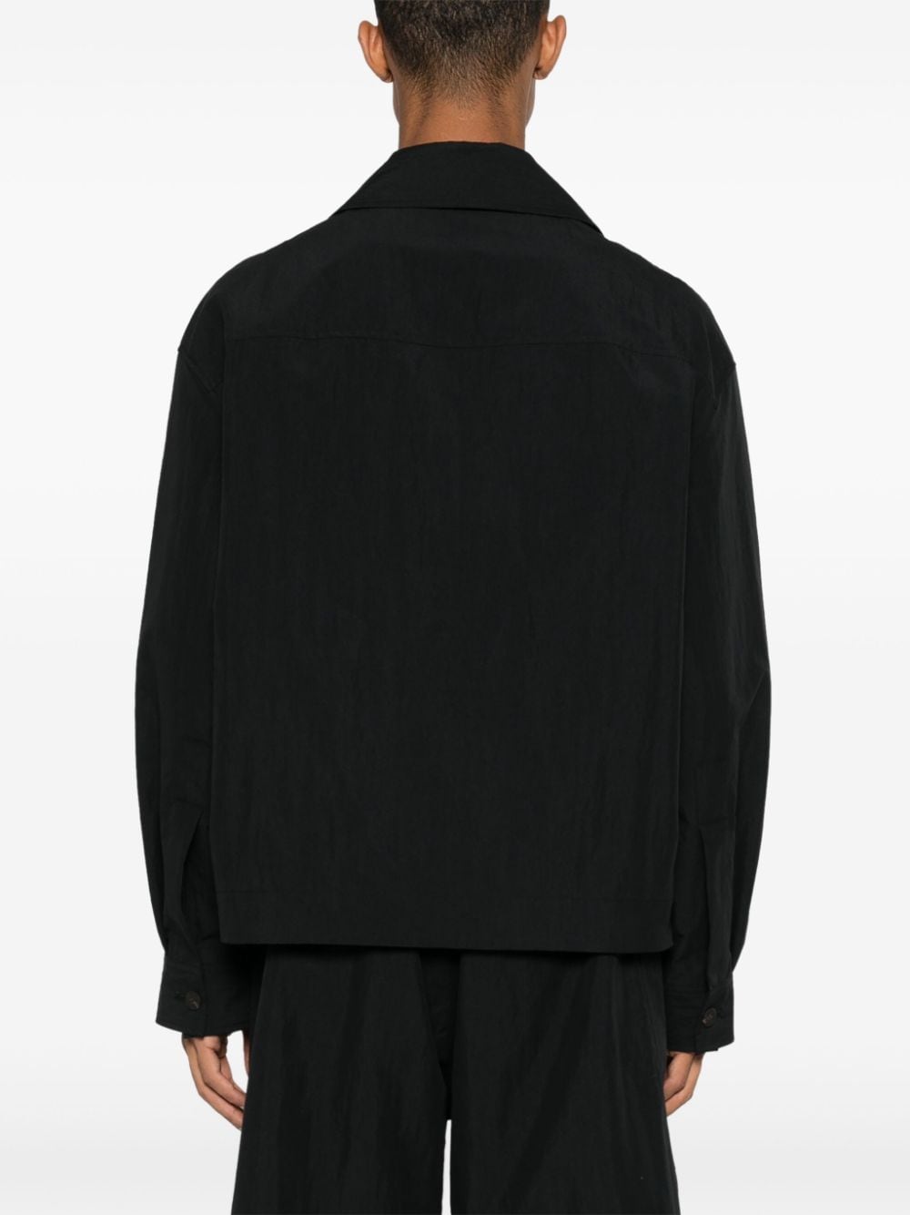 Shop Studio Nicholson Rick Jacket In Black