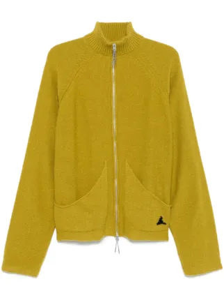 ROA Mohair Cardigan | Green | FARFETCH