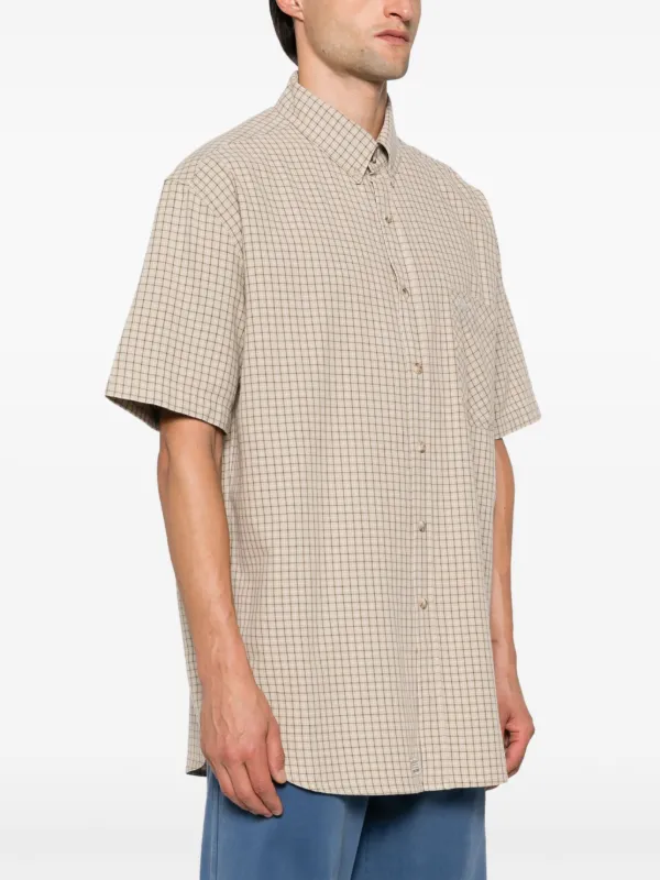 ERL チェックシャツ ERL Checked Shirt | Neutrals | FARFETCH