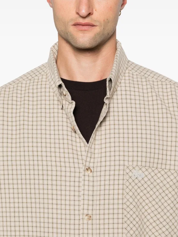 ERL チェックシャツ ERL Checked Shirt | Neutrals | FARFETCH