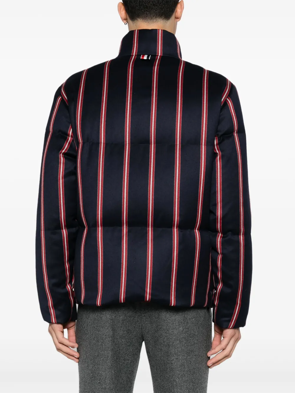 Thom Browne Omkeerbaar donsjack Blauw