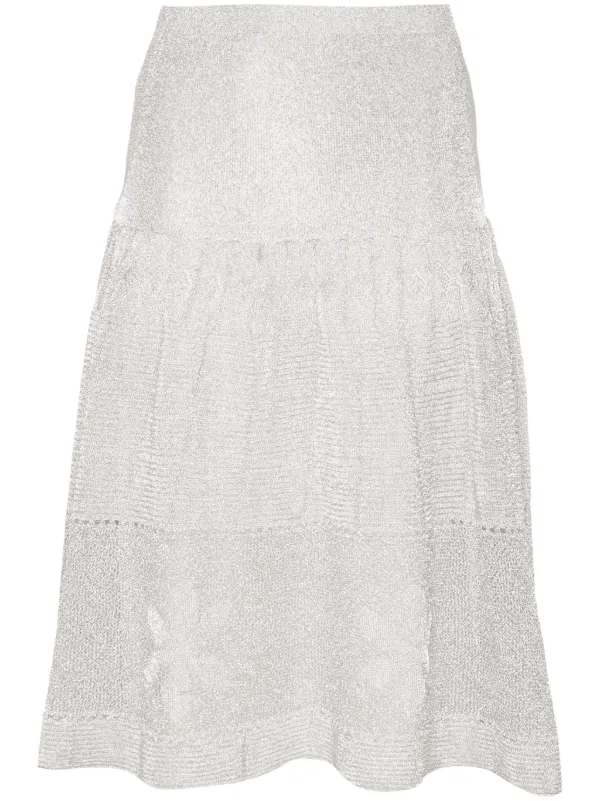 Paloma Wool ラメ ミニスカート - Farfetch 