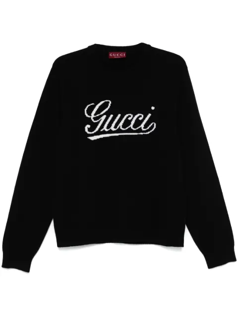 Gucci crew neck sweater top
