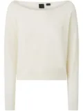 PINKO logo sweater - White