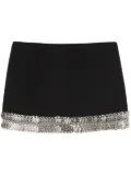 PINKO Eliot crepe mini skirt - Black