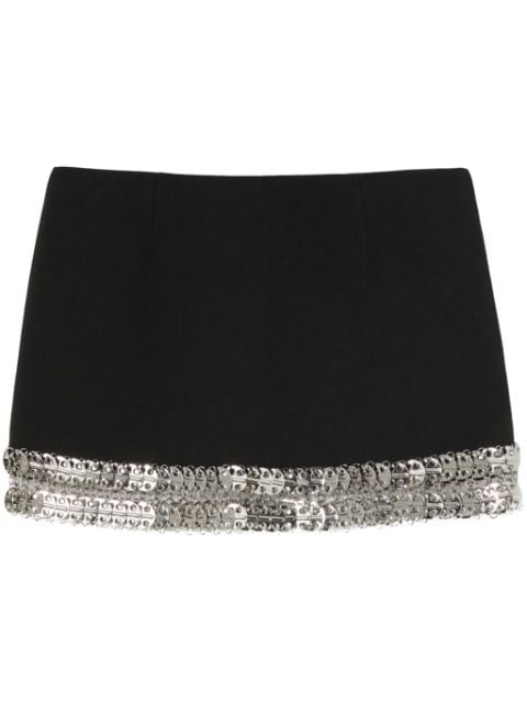 PINKO Eliot crepe mini skirt