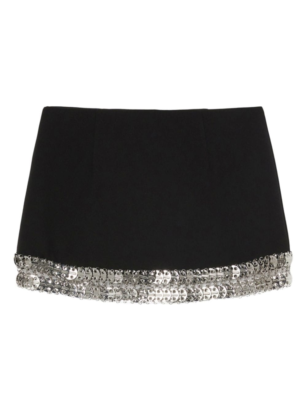 PINKO Eliot crepe mini skirt - Zwart