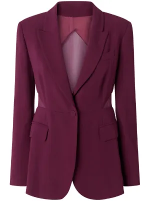 アウターその他 PINKO Woman Blazer Burgundy 103890A21H W44 PINKO Blazers for Women - Shop on FARFETCH