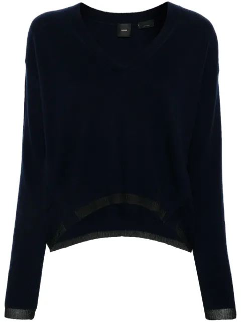 PINKO contrasting border sweater