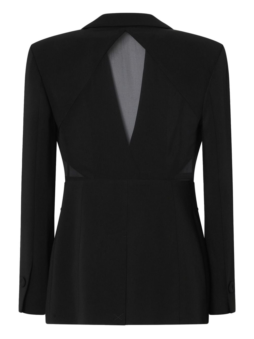 PINKO cut-out detailing blazer - Zwart