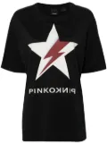 PINKO star-print T-shirt - Black