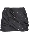 PINKO Saint Paul draped mini skirt - Black