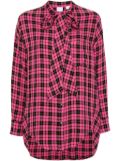 PINKO plaid shirt