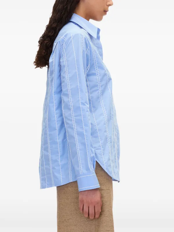 3.1 Phillip Lim ◆コットンポプリン トップス◆関税送料込み 3.1 Phillip Lim - Cocoon White Cotton Drawstring Top