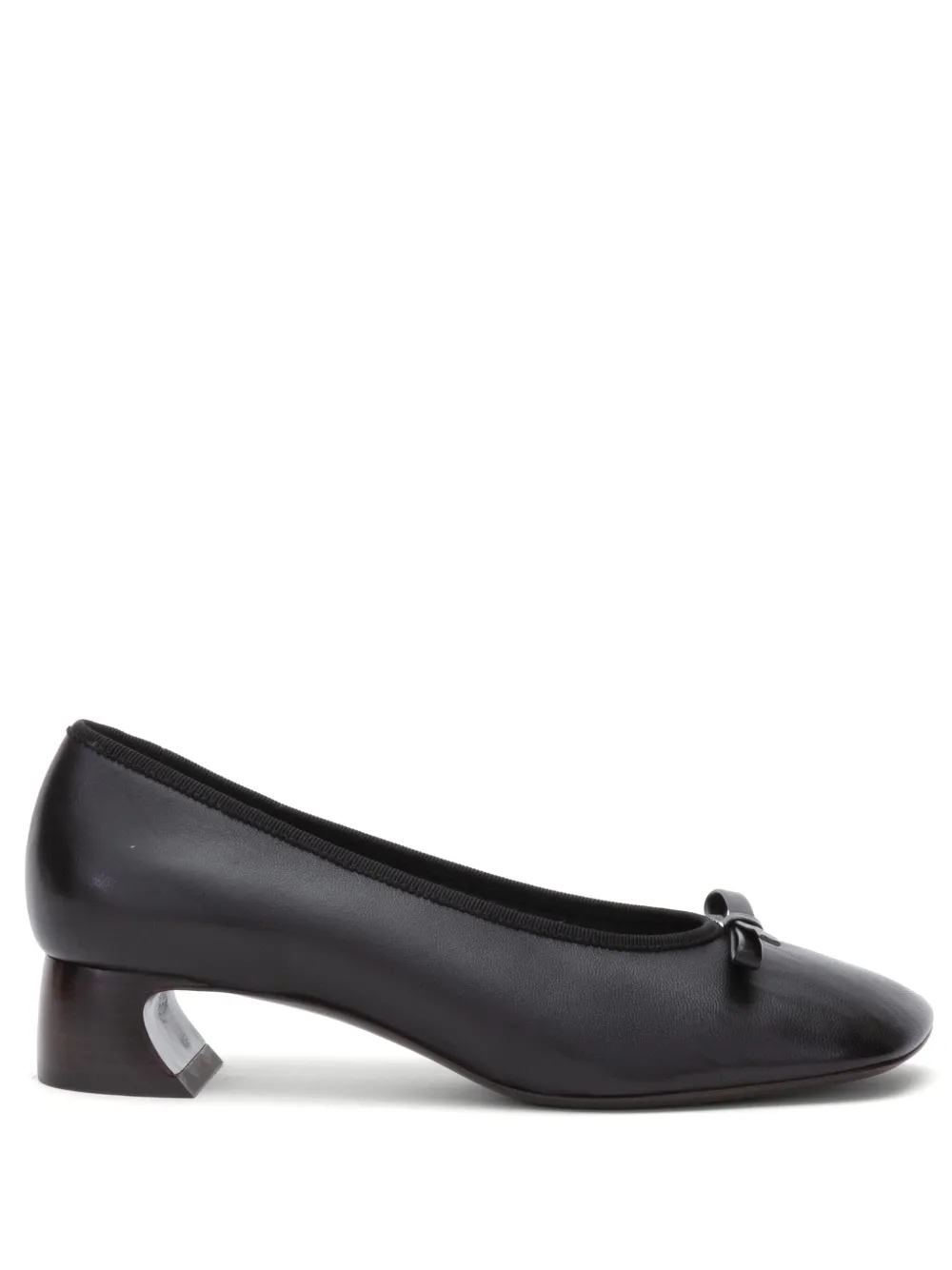 3.1 Phillip Lim ID Soft 35 mm leren ballerina's Zwart