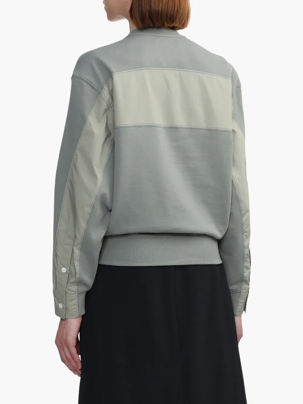 3.1 Phillip Lim Sweater verfraaid met vlakken Grijs