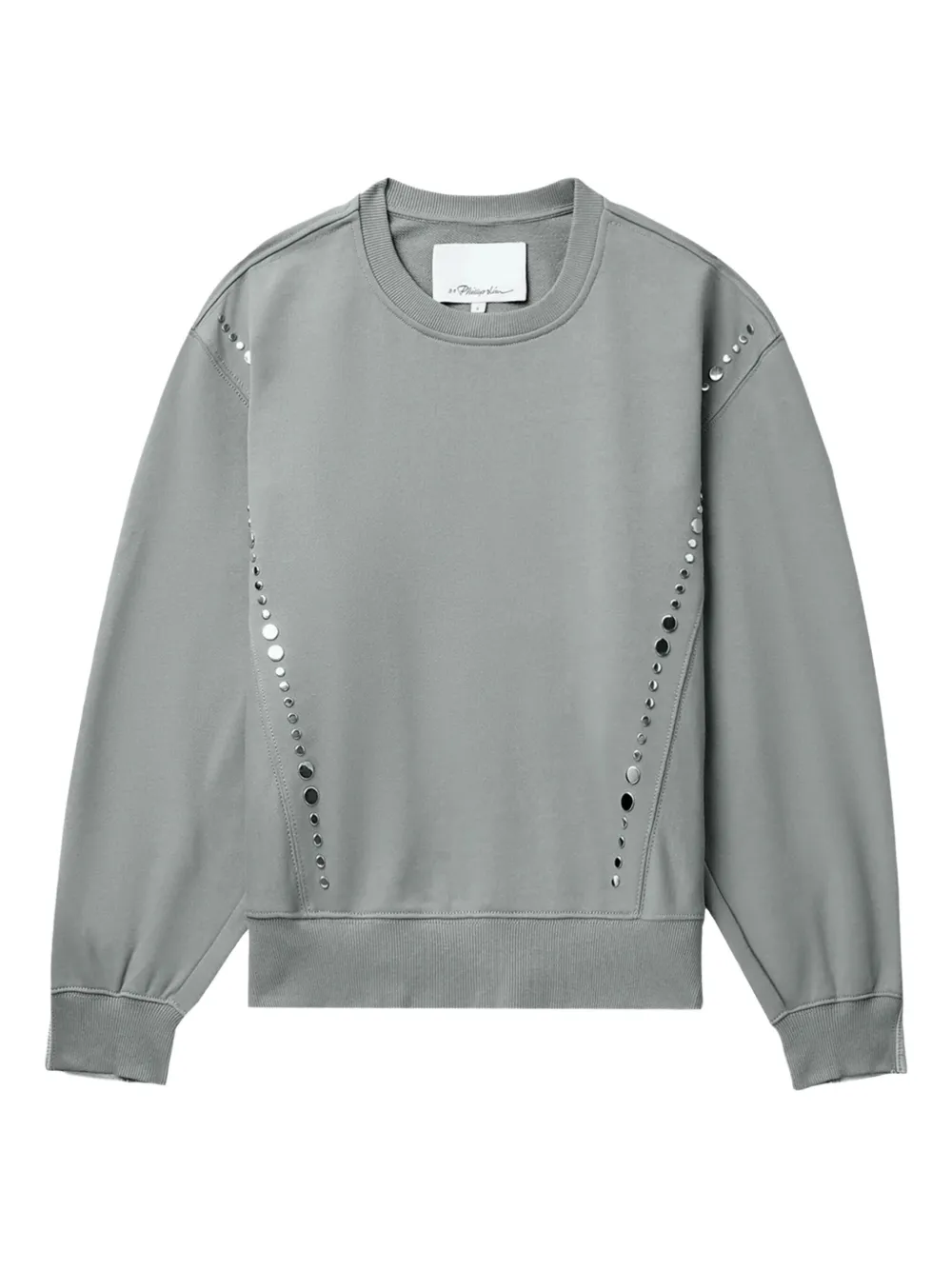 3.1 Phillip Lim Sweater met studs Grijs