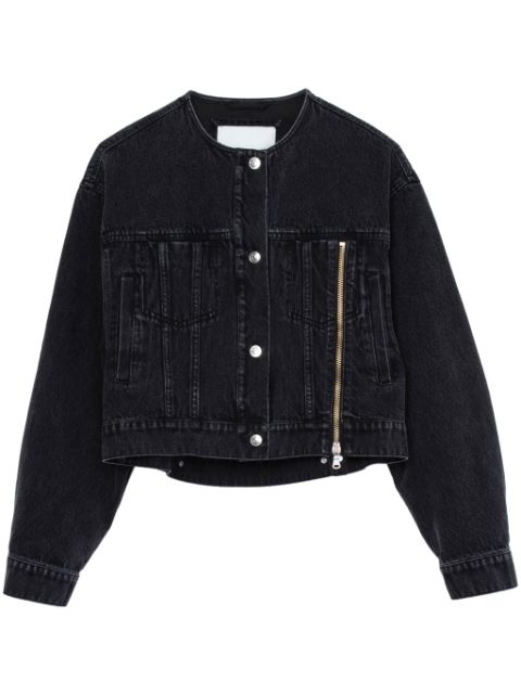 3.1 Phillip Lim logo-patch cotton jacket 