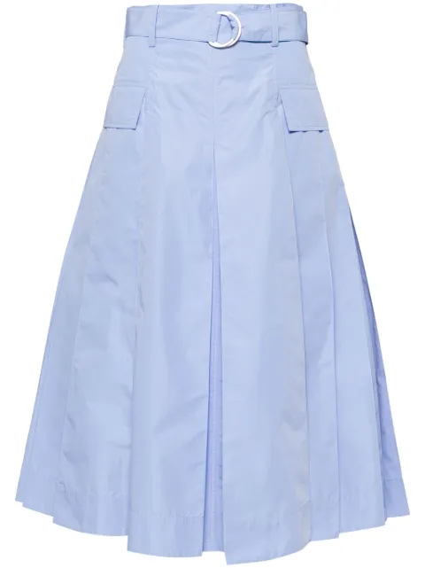 3.1 Phillip Lim falda midi con hebilla en D