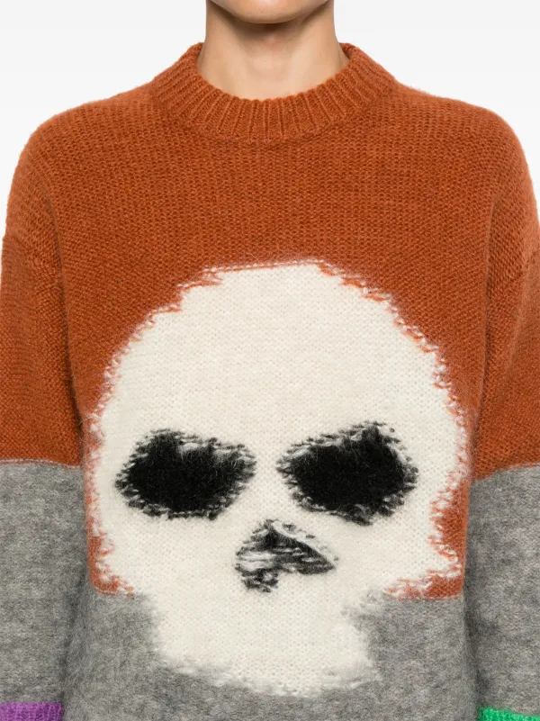 美品 AMIRI × Wes Lang 22AW スカル フリンンジ ニット 美品 AMIRI × Wes Lang 22AW スカル フリンンジ ニット - メルカリ