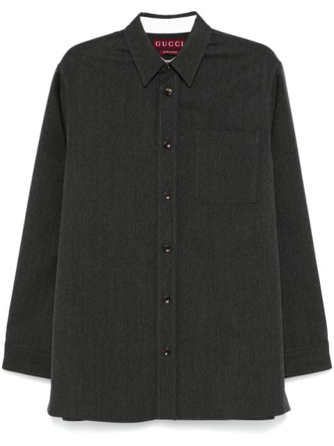 Gucci wool shirt