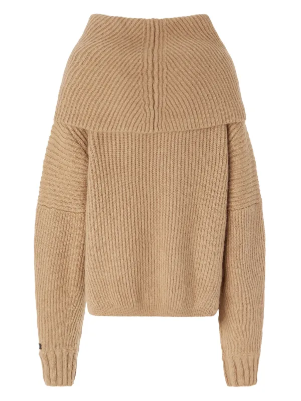PINKO Sphynx Sweater Neutrals FARFETCH IN