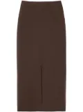 PINKO Graffatrice midi skirt - Brown