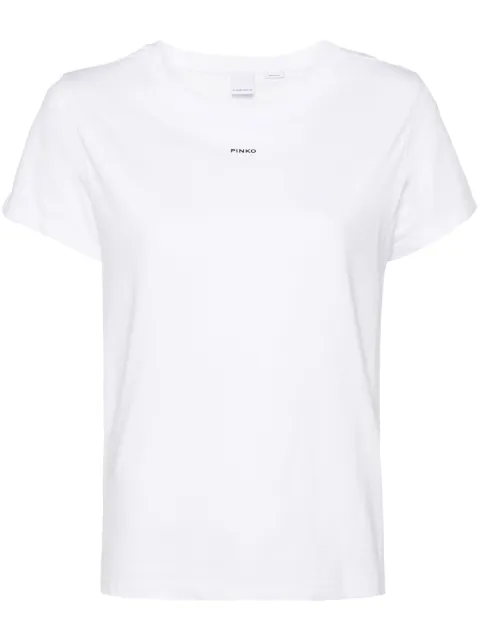PINKO mini-logo T-shirt
