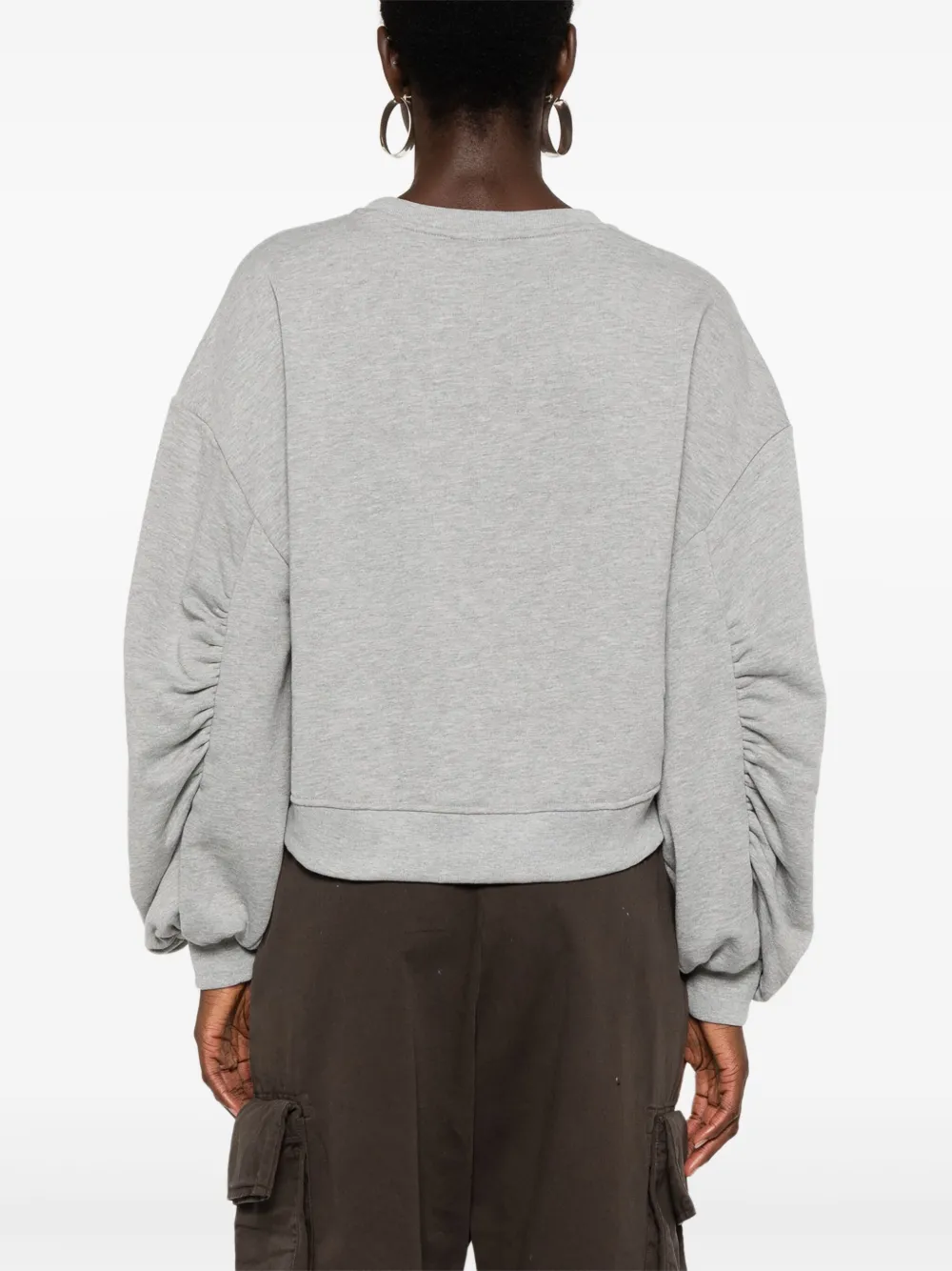 PINKO Sweater met tekst Grijs