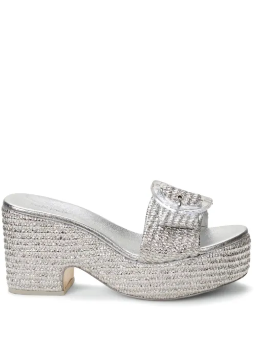 Mules Cleia 80 mm en cuir - Cult Gaia - Modalova